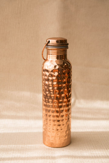 Hammered Copper Watter Bottle