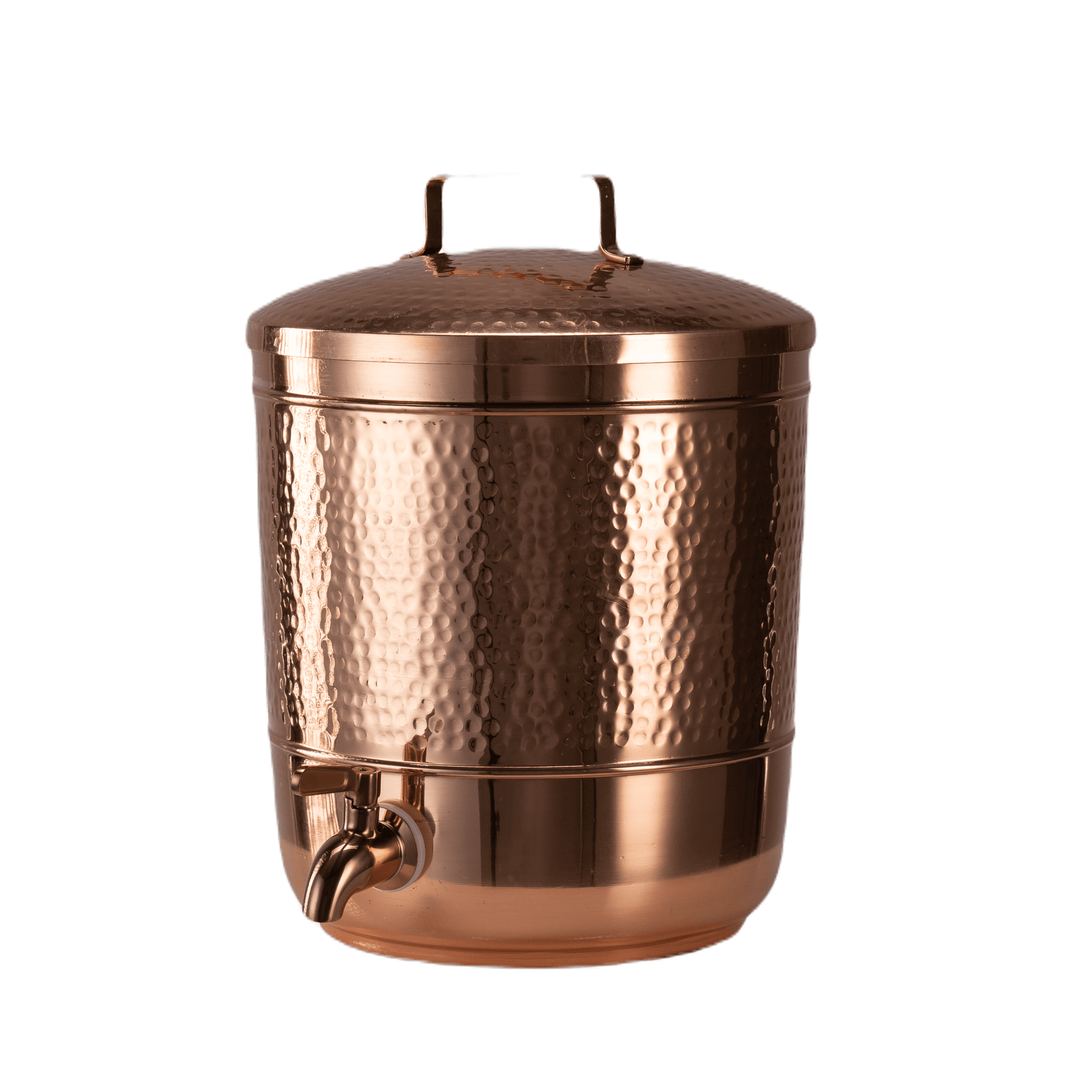 Hammered Copper Water Pot 